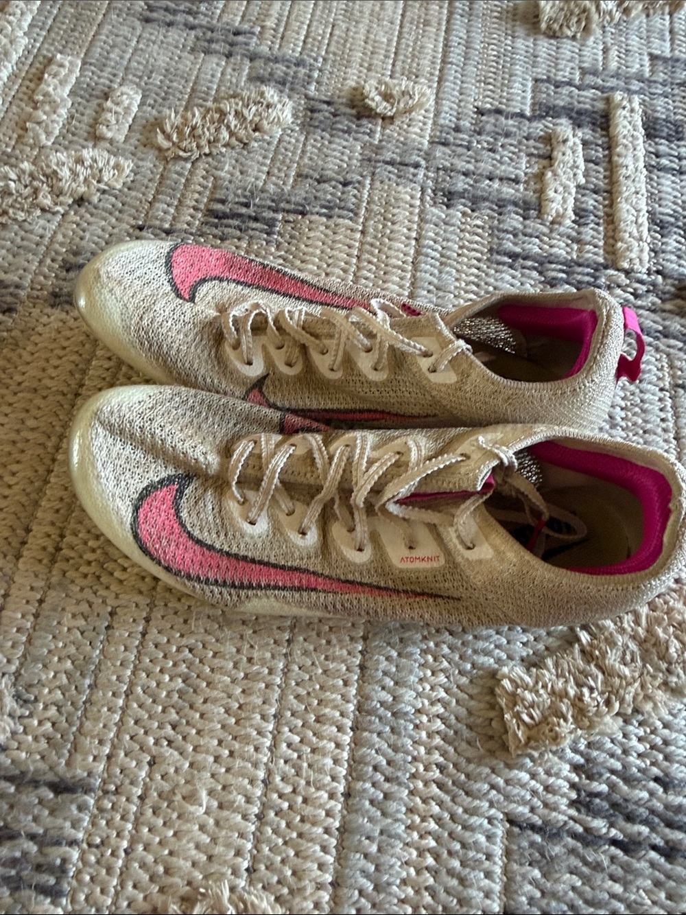Nike Women 7.5 track spikes